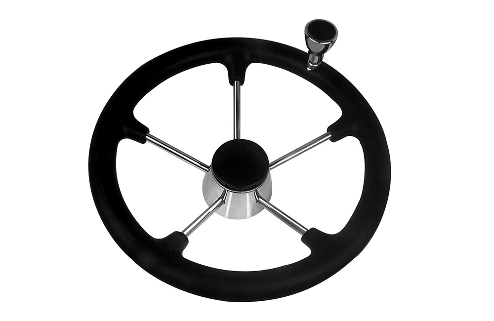 Black Foam Steering Wheel